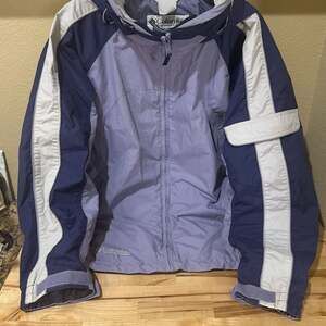 Columbia Misty Ridge Parka Women's Full Zip Rain Jacket Size Large